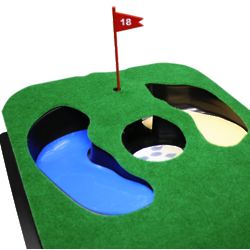 Electric Putt and Return Putting Green with Hazards