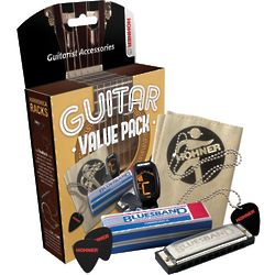 Guitarist's Hohner Gift Set with Harmonica