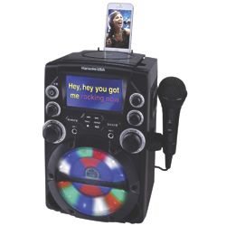 CDG Karaoke System with LED Lights