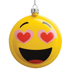 Emoticon Love Ornament