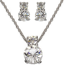 Swarovski Crystal Brilliance Jewelry Set
