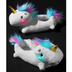 Light-Up Unicorn Slippers