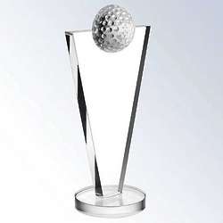 Contemporary Crystal Golf Award