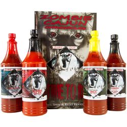 Zombie Cajun Hot Sauce Gourmet Gift Box