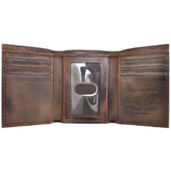 Arch Leather Tri-Fold Wallet