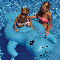 Oh the Huge Manatee Ride-On Pool Float