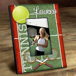 Kid's Personalized Tennis Picture Frame