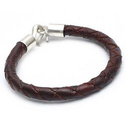 Men's Earth Elements Leather Bracelet