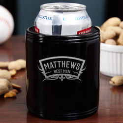 Wedding Party Personalized Can Cooler