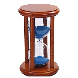 15 Minute Hourglass Sand Timer - Natural - FindGift.com