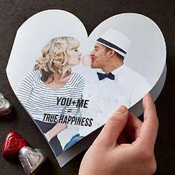 You + Me Personalized Valentine's Day Photo Card