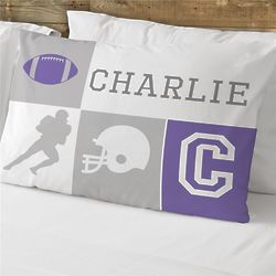 Kid's Personalized Sports Pillowcase