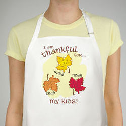 Thankful for... Personalized Apron