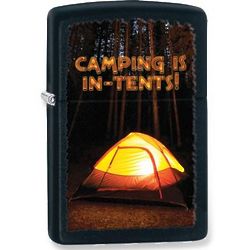 Zippo Camping Is In-Tents! Windproof Lighter