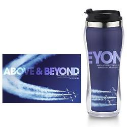 Above and Beyond Jets Travel Mug with Flip Top