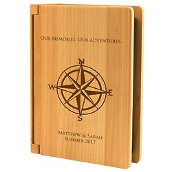 Personalized Our Memories Wooden Photo Album