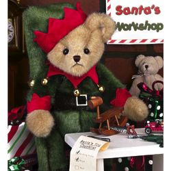 Jingle Toes Elf Teddy Bear