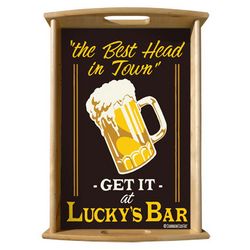 Lucky's Bar Serving Tray