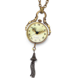 Skeleton Watch Necklace
