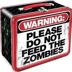 Zombie Warning Lunch Box