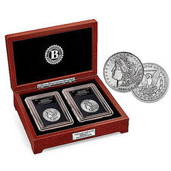 The First and Last Morgan Silver Dollars Coin Set
