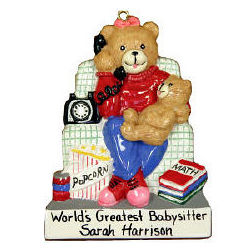 Babysitter Personalized Ornament