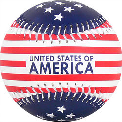 USA Stars and Stripes Baseball