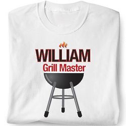 Grill Master Personalized T-Shirt