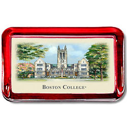 Boston College Painting Glass Paperweight