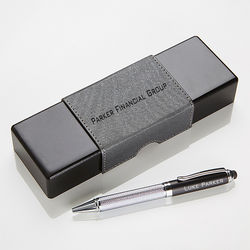 Personalized IT Pen Case and Stylus Pen Set