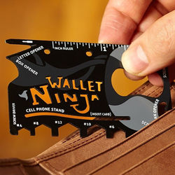 Wallet Ninja Saves the Day 18-in-1 Multi-Tool