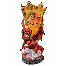Hildebrandt Brothers Dragon Torchiere Lamp