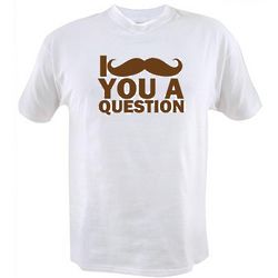 I Mustache You A Question T-Shirt