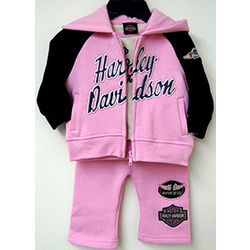 Harley-Davidson Pink Fleece Pant Set