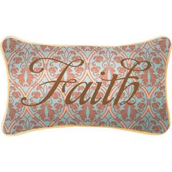 Words to Live By Faith Pillow