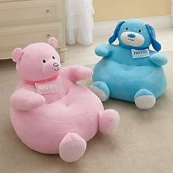 Personalized Plush and Cozy Kid's Chair