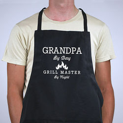 Personalized By Day, Grill Master By Night Apron