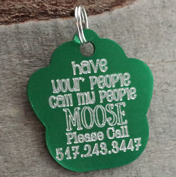 Have Your People Call My People Personalized Pet Tag