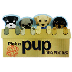 Pick a Pup Doggy Memo Tabs