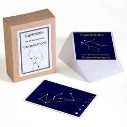 The 88 Astronomical Constellations Cards