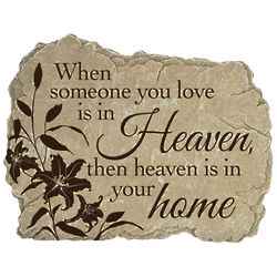 Heaven in Your Home Memorial Stone