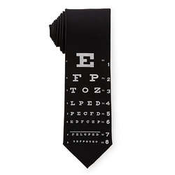 Eye Chart Tie