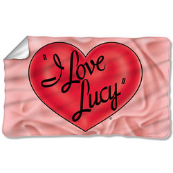 I Love Lucy 3D Logo Throw Blanket