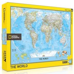 The World Map 1000 Piece Jigsaw Puzzle