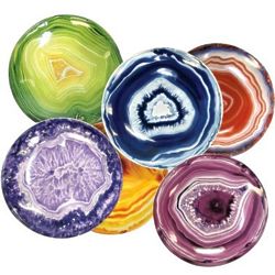 Agate Party Plates