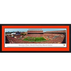 Texas Football 50-Yard Line Panorama Framed Print