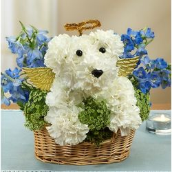 All Dogs Go to Heaven Funeral Flowers