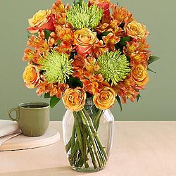 Amber Melody Bouquet of Flowers
