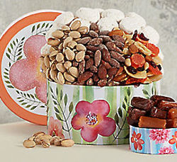 Mixed Nuts and Sweets Gift Tin