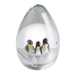 Glow-in-the-Dark Penguins Paperweight